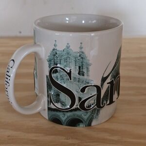 San Diego Souvenir Mug Coffee Cup Tea Embossed Molded 20 oz Americaware